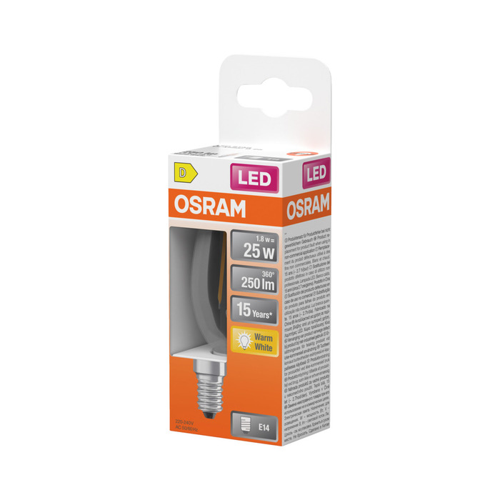 Kronlampa LED Filament 2,5W Osram